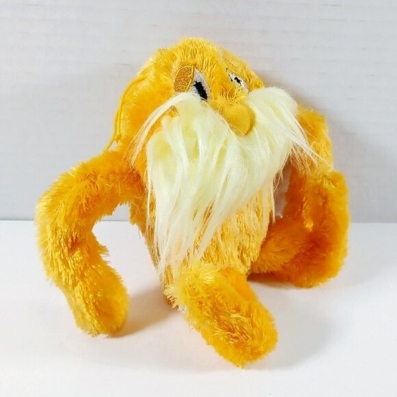 Dr. Seuss The Lorax Mini 6 inch Plush Doll Stuffed  Animal Manhattan Toy 2012 - Picture 2 of 4